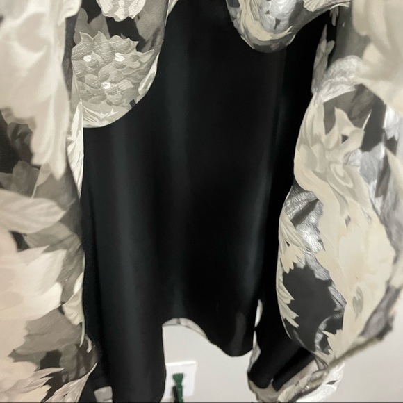 Zac Posen Floral Printed Organza Skirt - Picture 6 of 16